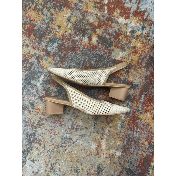 VIVAIA Addison Pointed-Toe Slingback Sandals size 8.5 - Picture 6 of 7